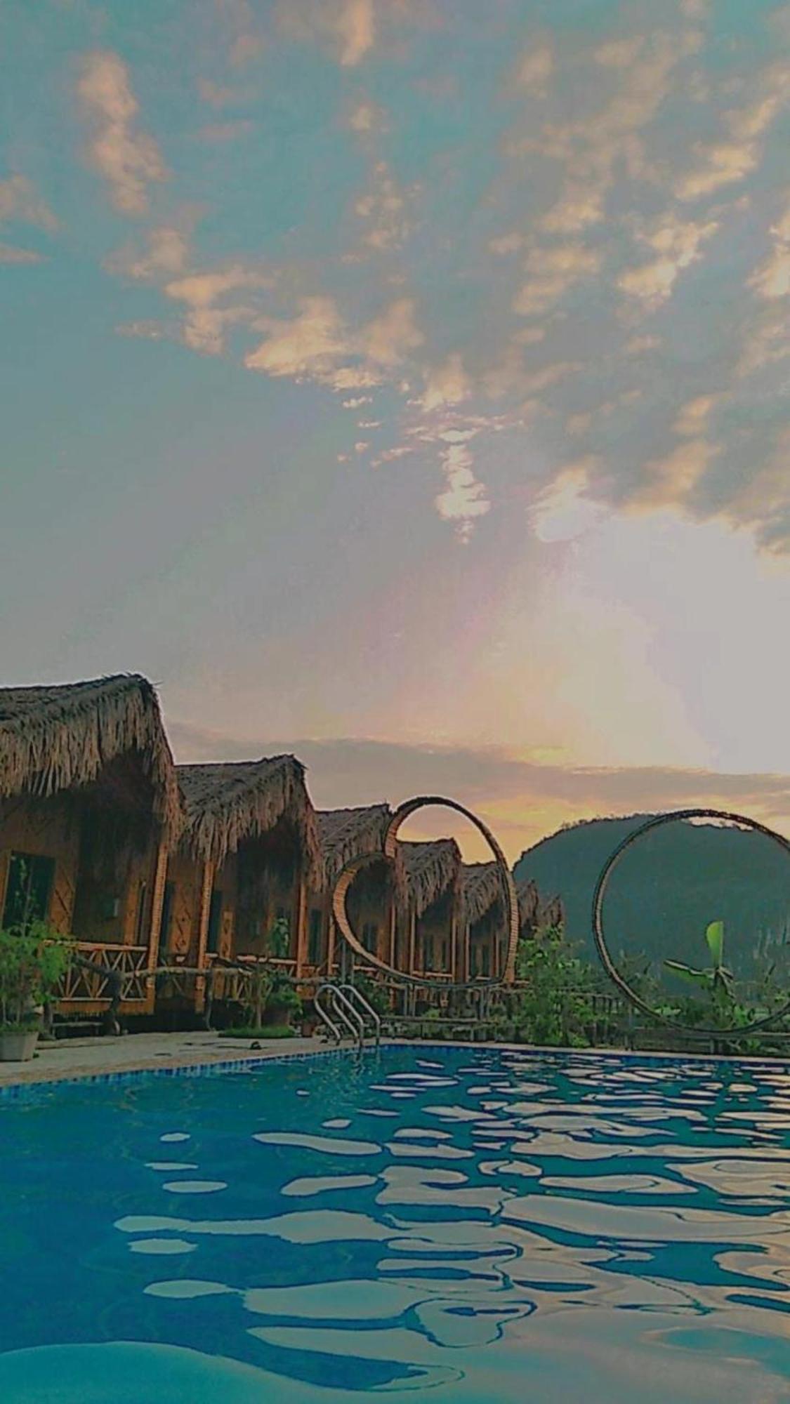Hang Mua Lotus Homestay نينه بينه الغرفة الصورة